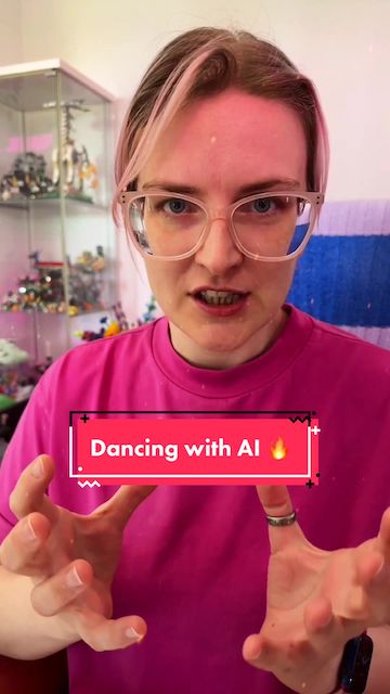 Thumbnail of the video Dancing with AI fire