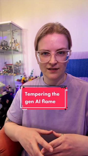 Thumbnail of the video Tempering the gen AI flame
