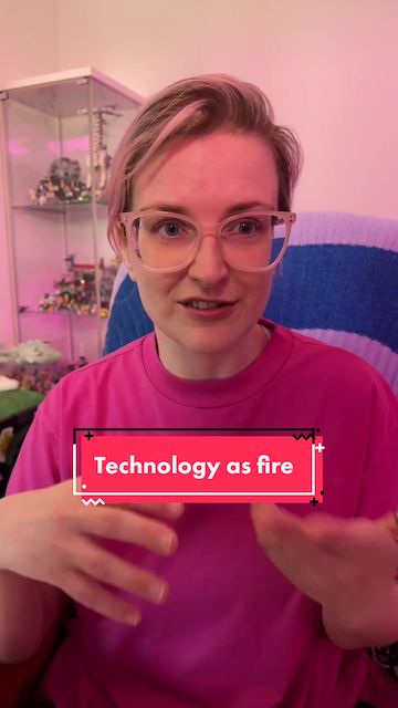 Thumbnail of the video Technology as fire analogy