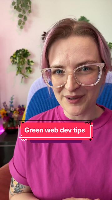 Thumbnail of the video Green web development tips